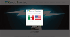 Desktop Screenshot of grupoenertec.com