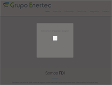 Tablet Screenshot of grupoenertec.com